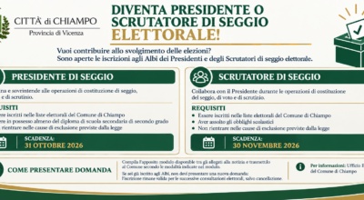 DIVENTA PRESIDENTE O SCRUTATORE DI SEGGIO ELETTORALE