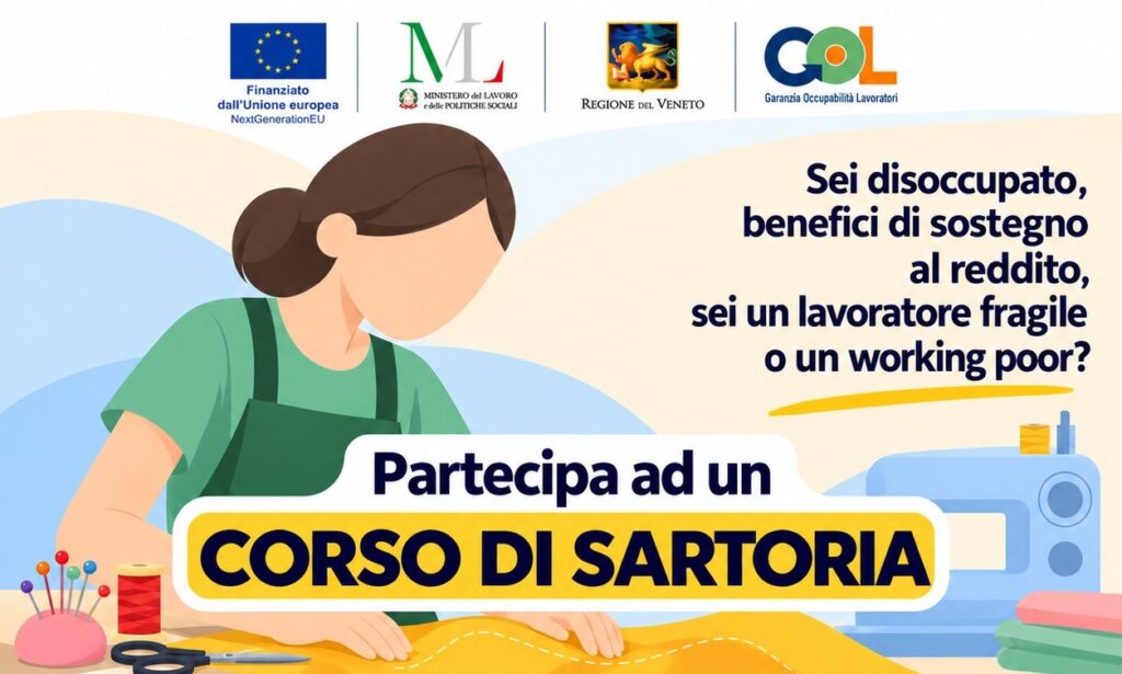 CORSO GRATUITO DI SARTORIA