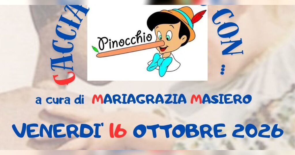 CACCIA AL TESORO CON… PINOCCHIO